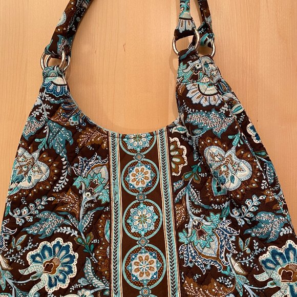 Java Blue Large Hobo Bag - Picture 3 of 4